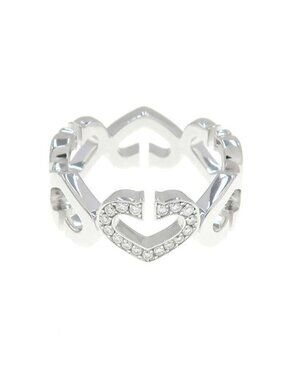 Cartier C Heart Ring Motif Diamond